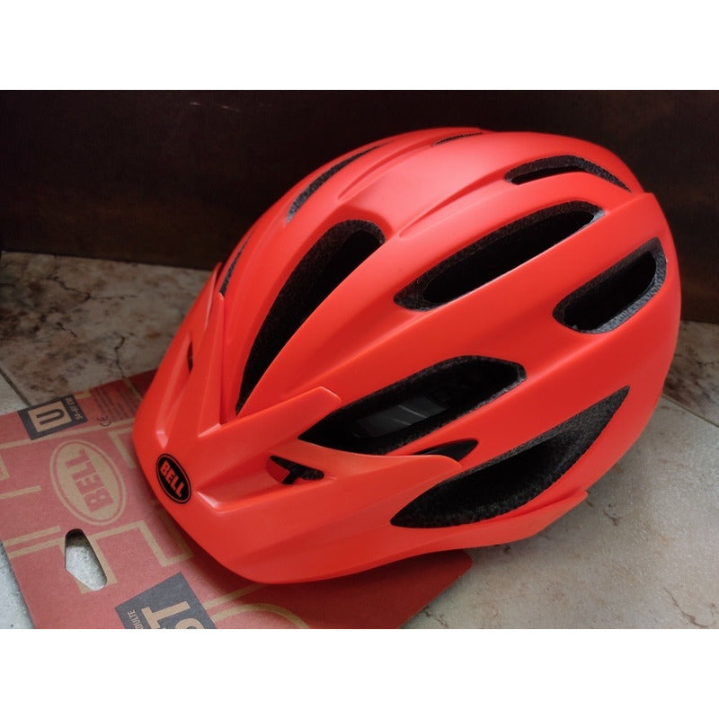 Casco Bell Crest Original Bicicletas De Ruta Mtb + Luz