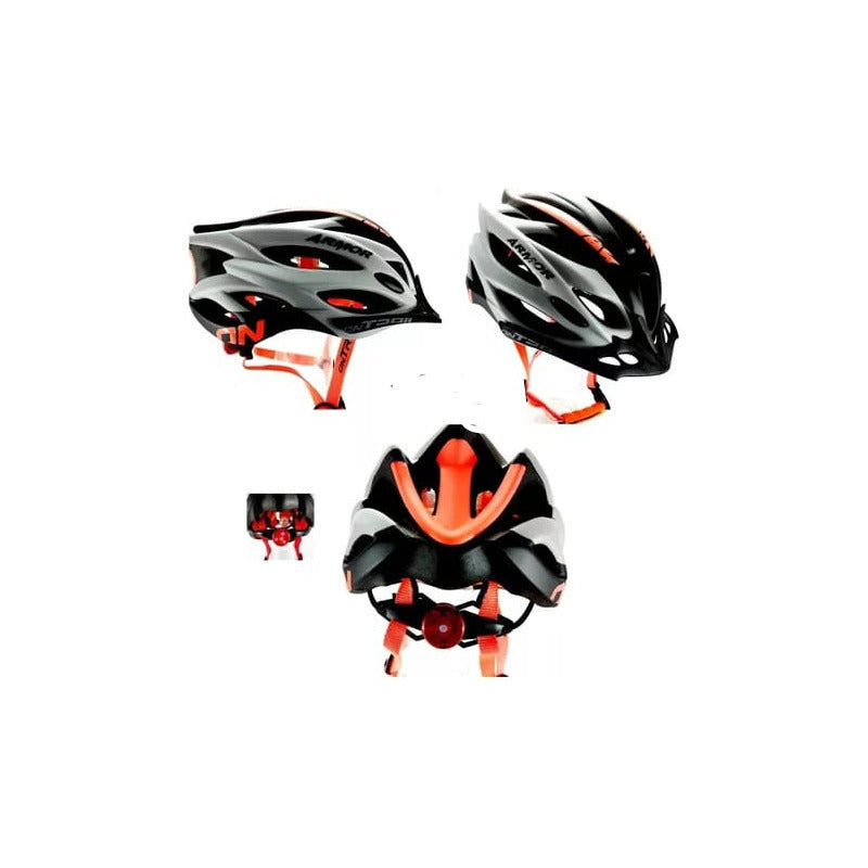 Casco Ciclismo Impact On Trail Bicicleta Luz Integrada