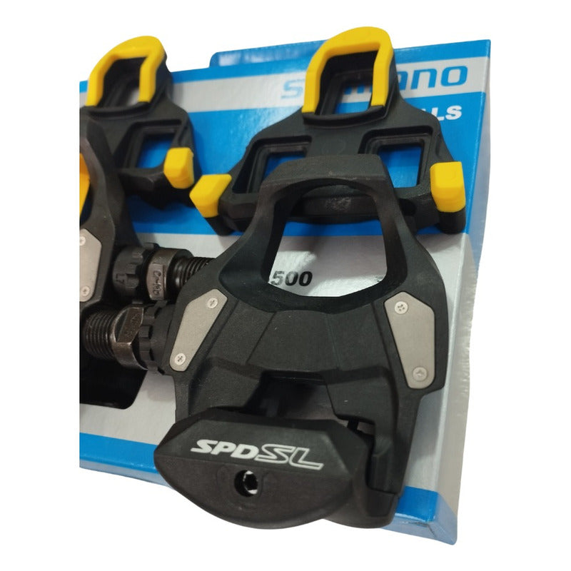 Pedales Para Bicicleta Ruta Pd-rs500 Spd-sl C/placas Sm-sh11