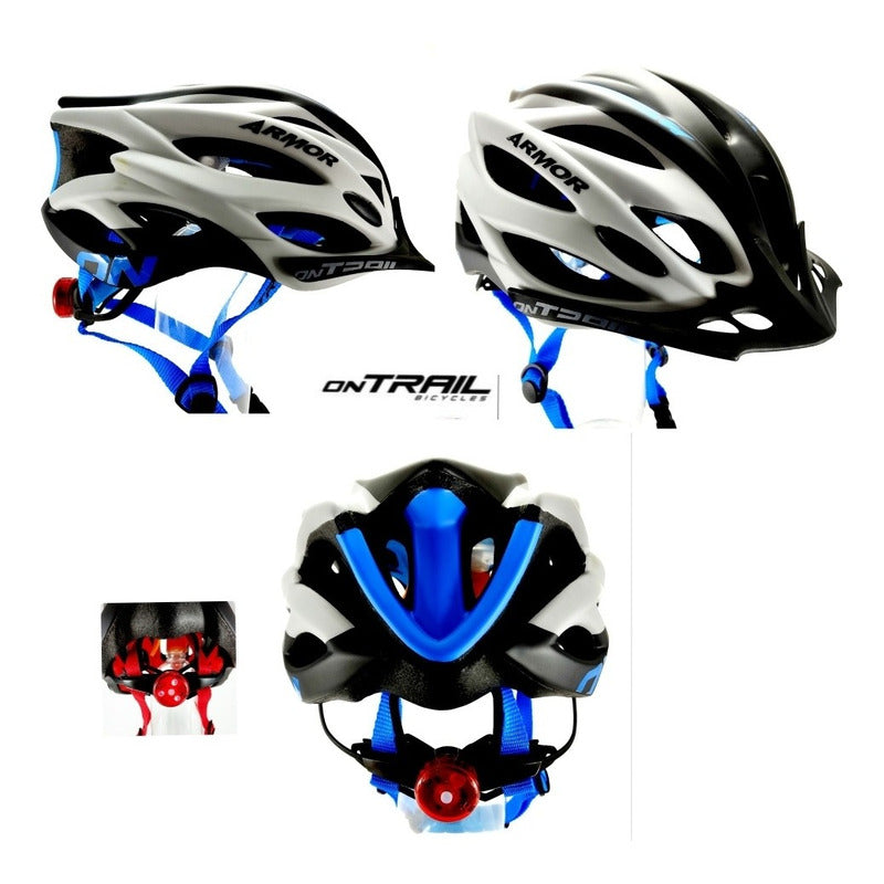 Casco Ciclismo Impact On Trail Bicicleta Luz Integrada