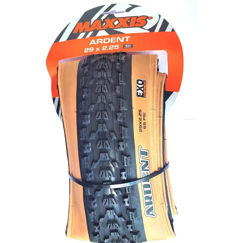 Neumático Maxxis Ardent Mtb 29x2.25 Exo Protection Brown Camera Color Negro
