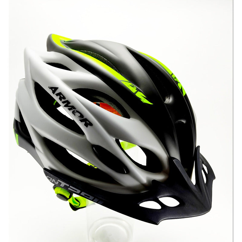 Casco Ciclismo Impact On Trail Bicicleta Luz Integrada