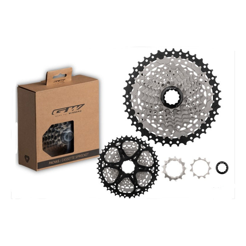 Pacha Gw 9v Cassette + Cadenilla Gw Bicicleta Mtb