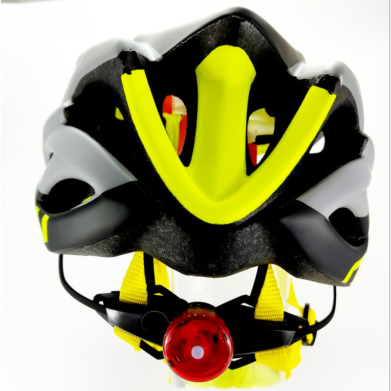 Casco Ciclismo Impact On Trail Bicicleta Luz Integrada