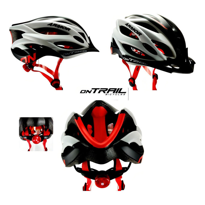 Casco De Ciclismo On Trail Armor Rojo L