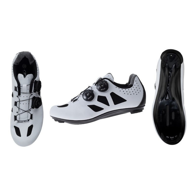 Zapatillas Ciclismo Gw Dark Side Bicicletas Ruta Doble Atop