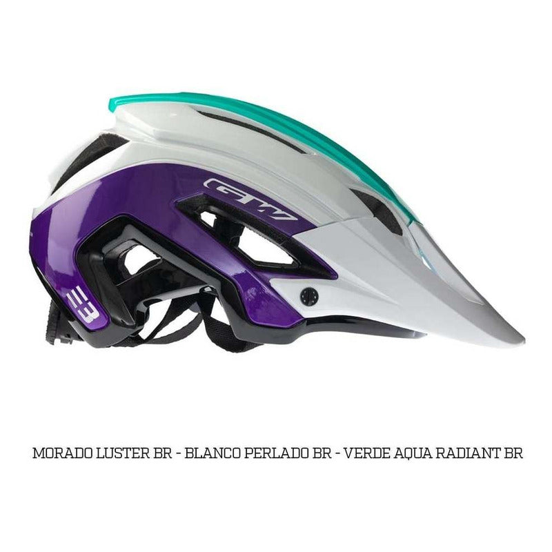 Casco Ciclismo Gw E3 Bicicletas De Montaña Enduro Downhill