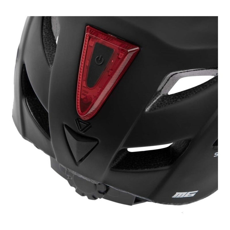 Casco Bicicleta Gw Mtb Original M6 Luz Integrada