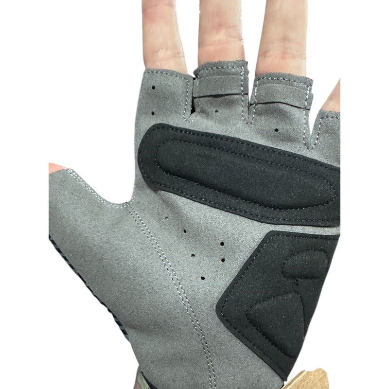 Guantes Ciclismo Gw Cortos Full Reflectivos Mtb Ruta