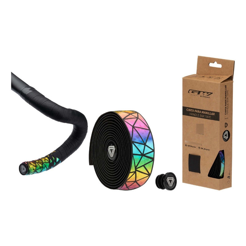 Cinta Manubrio Bicicletas Ruta Gw Triangle Eva Negro