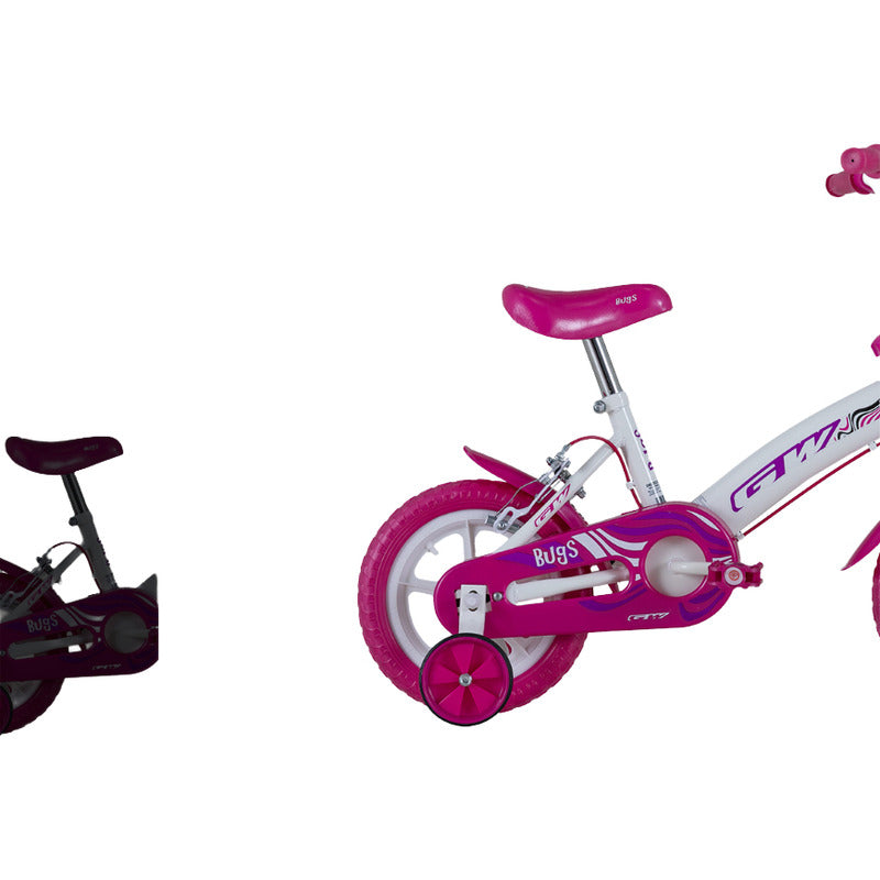 Bicicleta Rin 12 Gw Bugs Niño Niña Ruedas Auxiliares