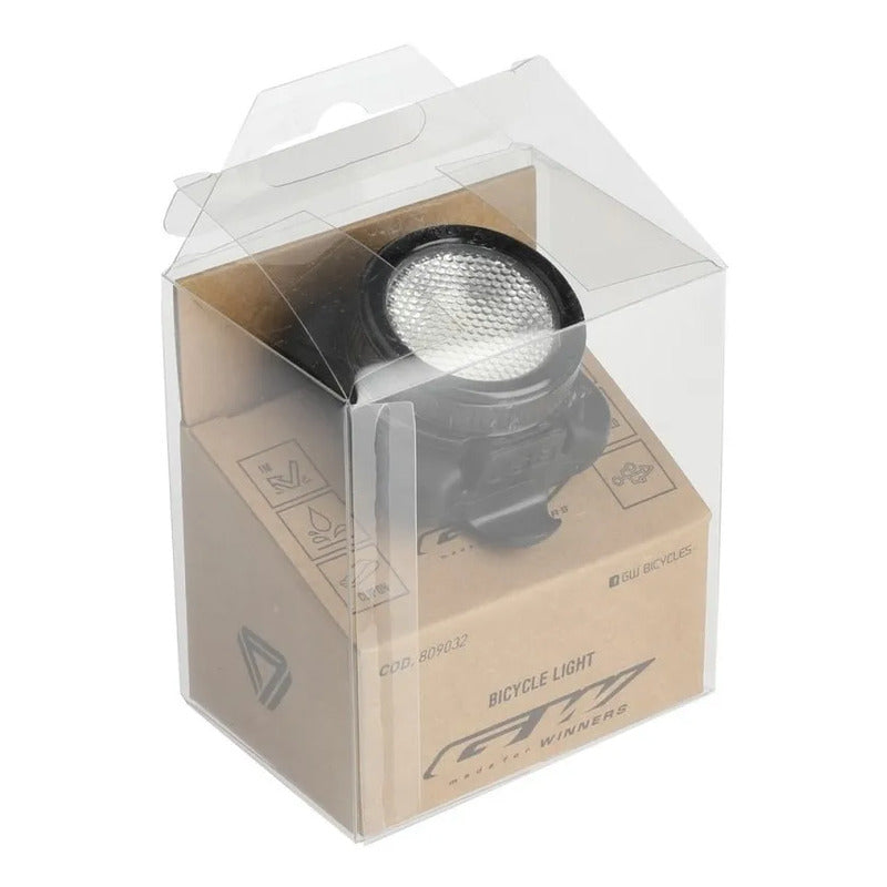 Luz Trasera Gw Bicicleta Federal Negra