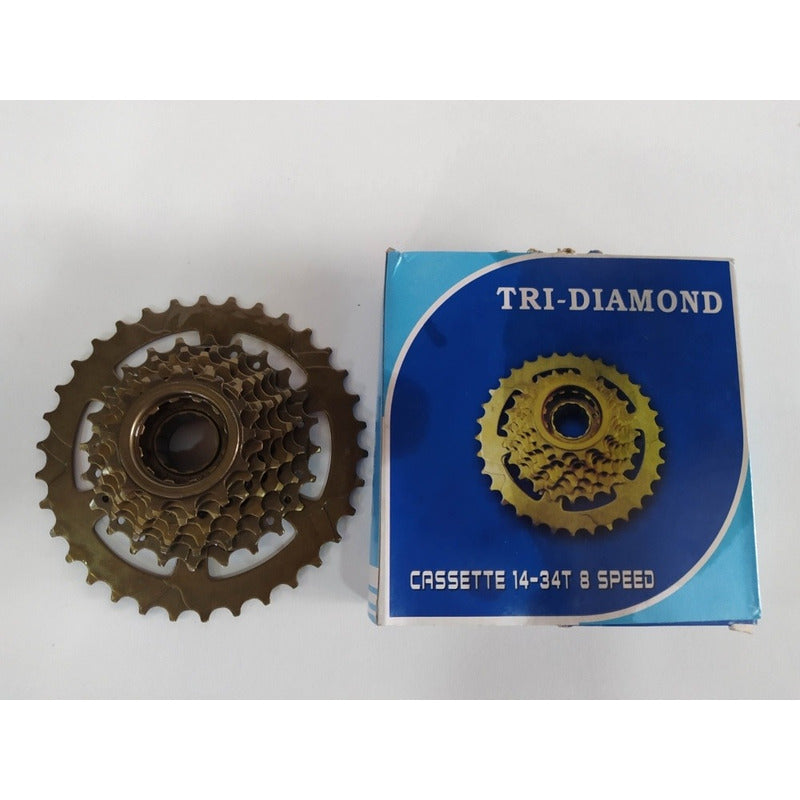 Pacha Piñón Rosca 8 Velocidades Tri Diamond Mega Range