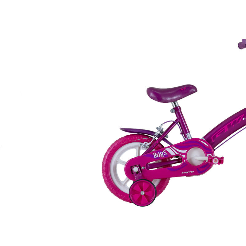 Bicicleta Rin 12 Gw Bugs Niño Niña Ruedas Auxiliares