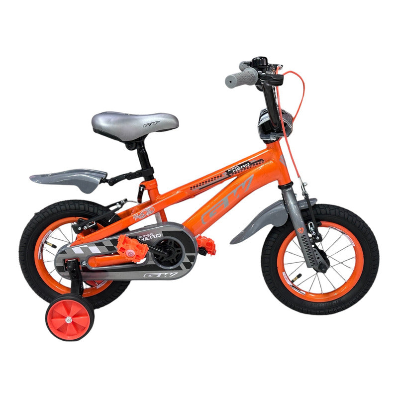Bicicleta Infantil Gw Super Hero Niño Rin 12
