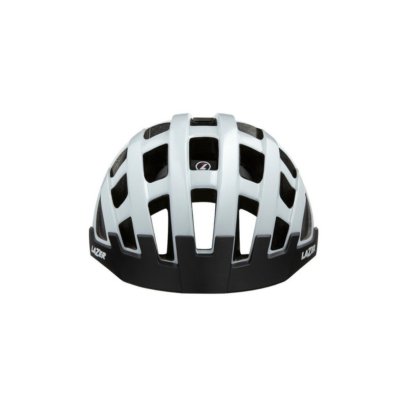 Casco De Bicicleta Lazer Compact Mtb Color Blanco Talla Un