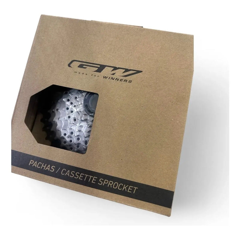 Pacha Cassete + Cadenilla Gw 10v Mtb 11-42/11-40 Cantidad Máxima De Dientes 40 Cantidad Mínima De Dientes 11 Color Plateado