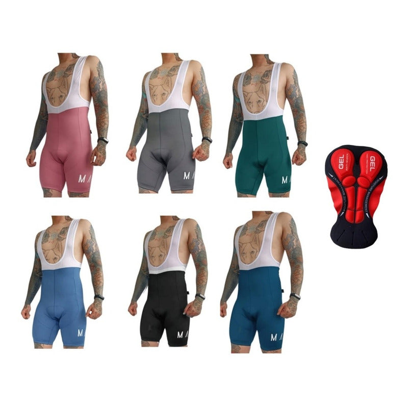 Licra Ciclismo Badana Gel Mag Bicicletas Ruta Mtb