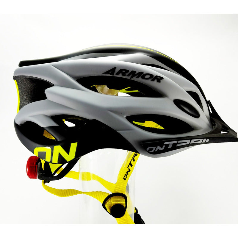 Casco Ciclismo Impact On Trail Bicicleta Luz Integrada