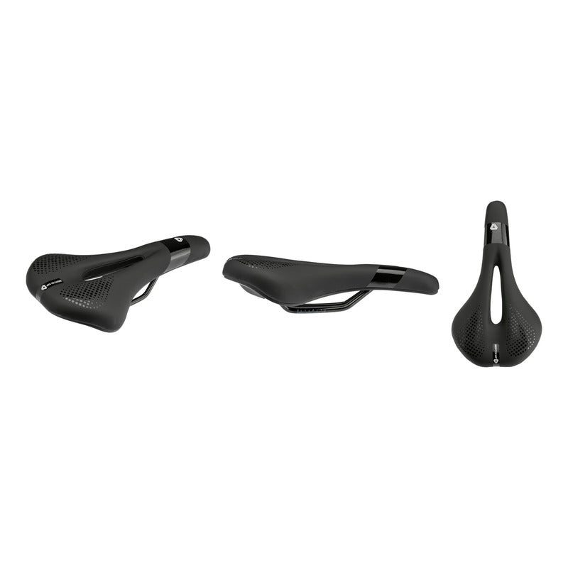 Sillin Bicicleta Gw Bertoi Original Mtb Ruta Negro 27 Cm 14.5 Cm