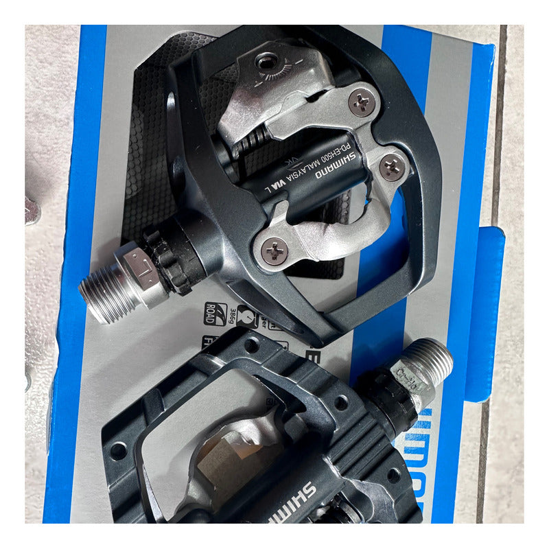 Pedales Bicicleta Doble Propósito Shimano Spd Pd-eh500 O
