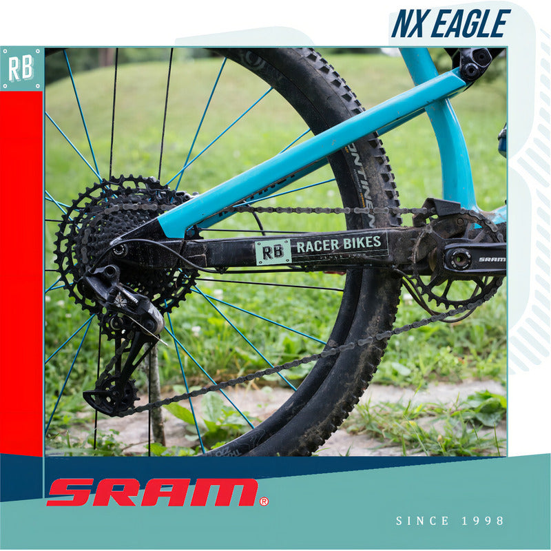 Sram Nx Eagle Cor Preto Cambio Bicicleta 12 Velocidades