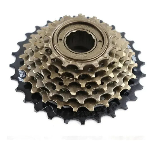Piñon Shimano A Rosca 7v 14 - 28 Acero Tz21 Bulk Café 14 28