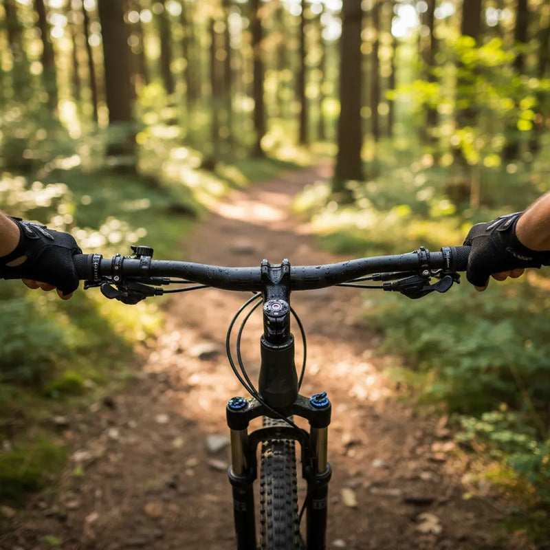 Puños Grips Mtb Slick Rock Performance 130x32mm Pro Negro