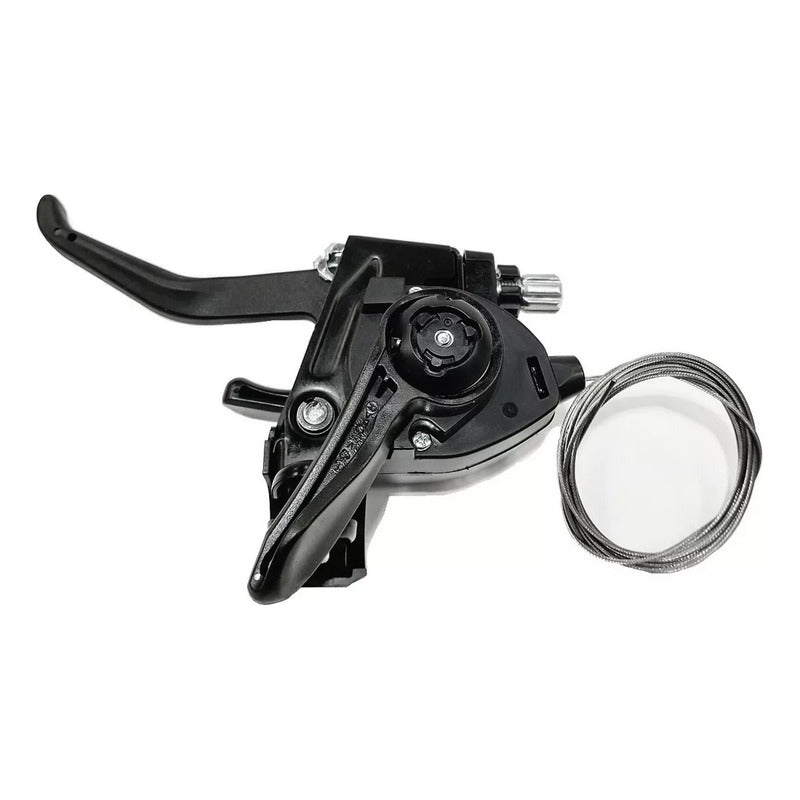Palancas De Bicicleta Shimano Tourney St-ef41 3x7 Duales Cambios/frenos Negro