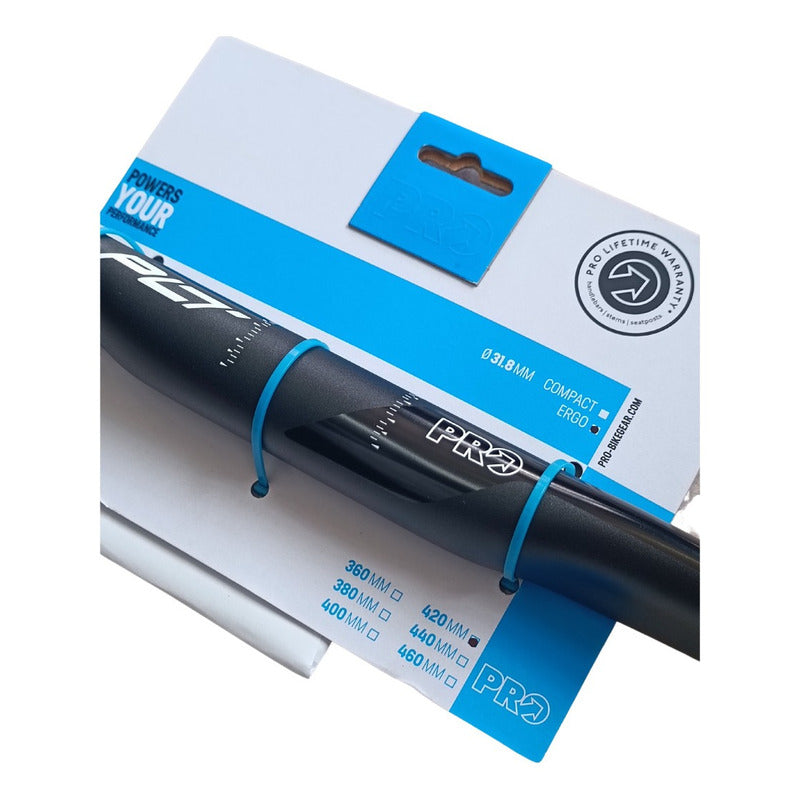 Manubrio Ruta Aluminio Pro Plt Compact Ergo Original