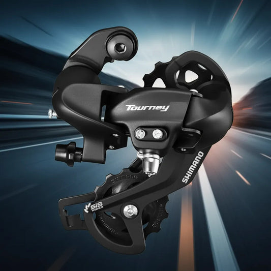 Desviador Trasero Tensor Shimano Ty300 Tourney Negro Largo