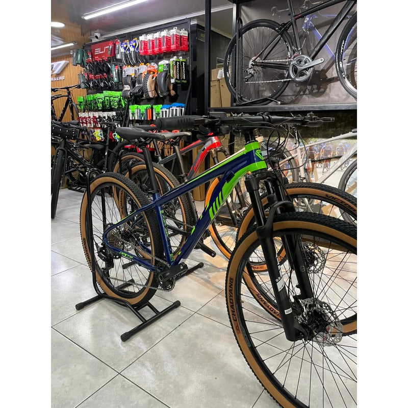Bicicleta Gw Hawk Montaña Mtb Deore 12 Velocidades Azul/verde 17