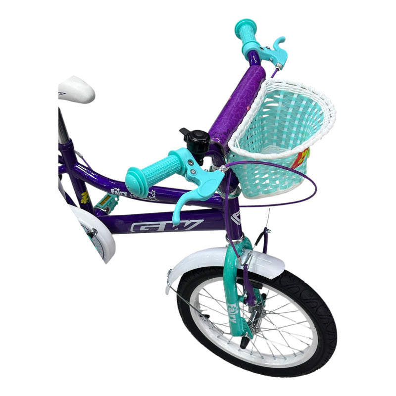 Bicicleta Gw Fairy Rin 16  Niña 4-6 Años Vbrake 2024