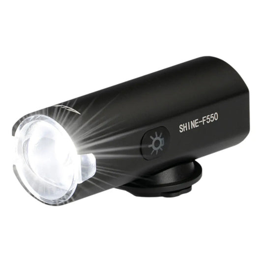 Luz Delantera Para Bicicleta Gw Shine 550lm Usb Negro