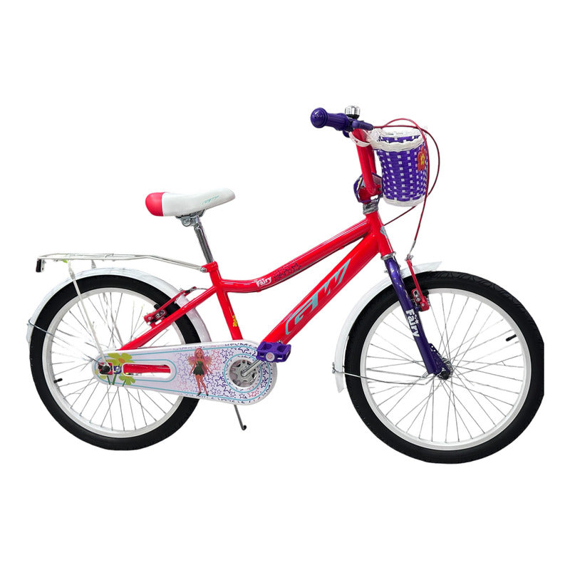 Bicicleta Gw Fairy Rin 20  Niña 7-11 Años Vbrake 2024
