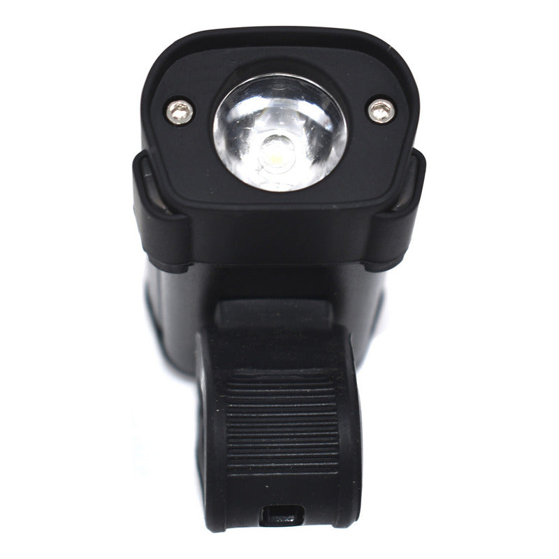 Luz Linterna Bicicleta Gw Alta Luminosidad 500lm Usb Color Negro