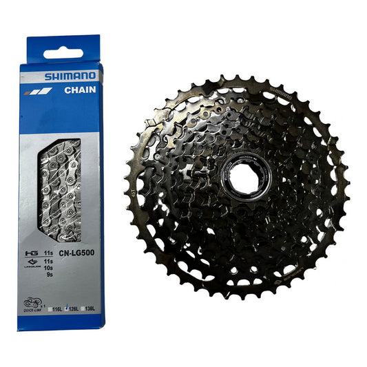 Cassette + Cadenilla Shimano Cues 11-45 11v