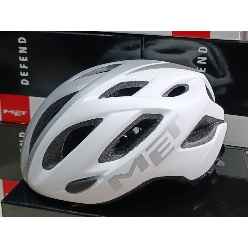 Casco Bicicleta Met Idolo Luz Original Ciclismo Ruta Mtb