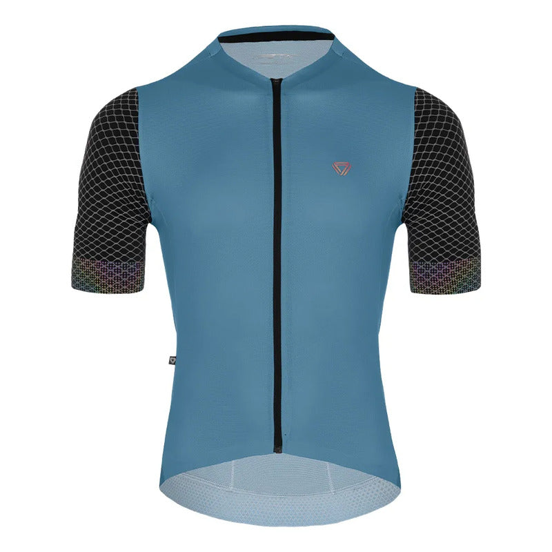Jersey Ciclismo Gw Manga Corta Shore Mtb Ruta Smoke Blue S