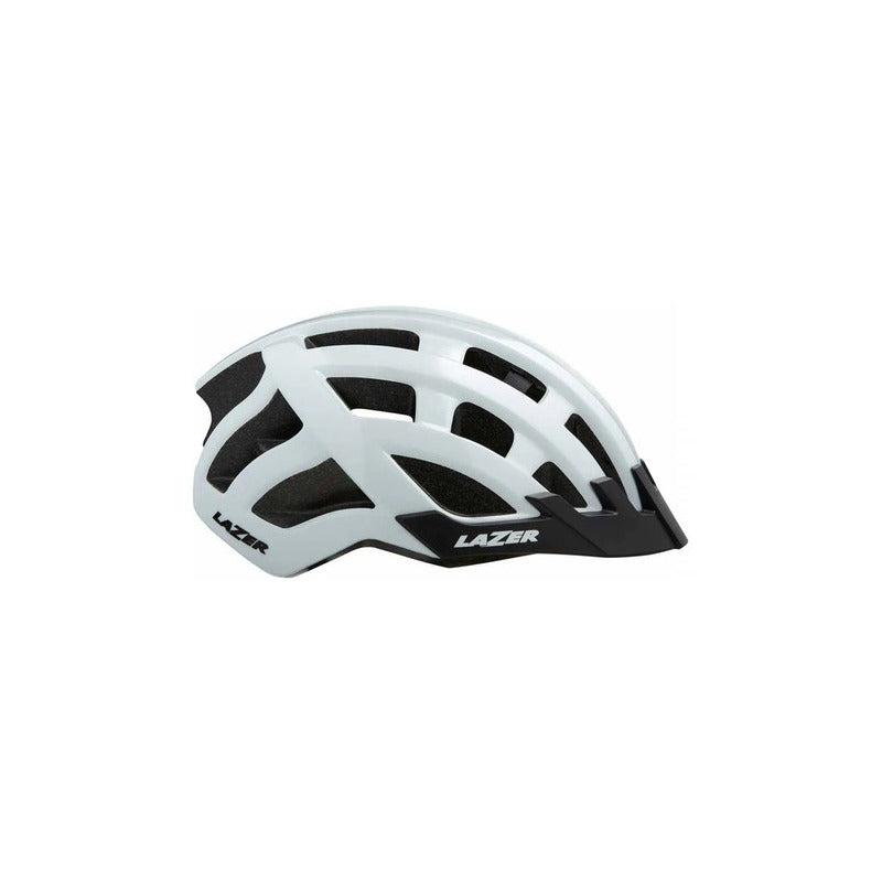Casco De Bicicleta Shimano Lazer Compact Br Bike Mtb, Color Blanco, Talla Un