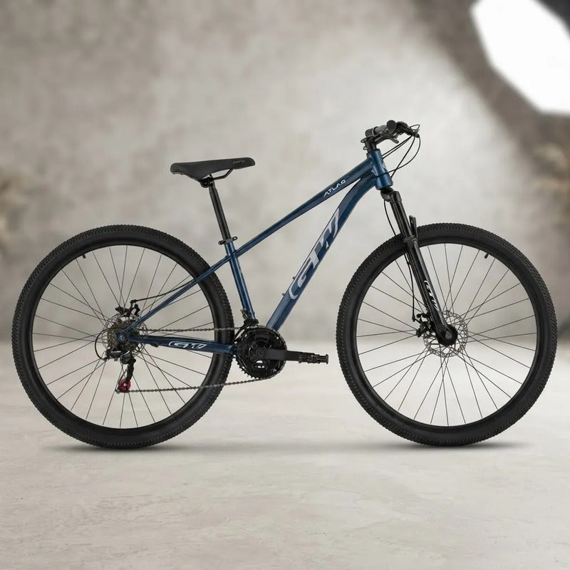 Bicicleta Mtb Gw Atlas 29 Con Freno De Disco Azul Naval 15