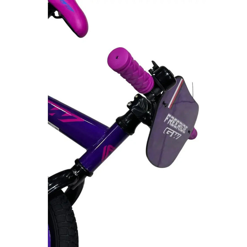 Bicicleta De Impulso Balance Iniciación Gw Freeride Color Morado Lavanda