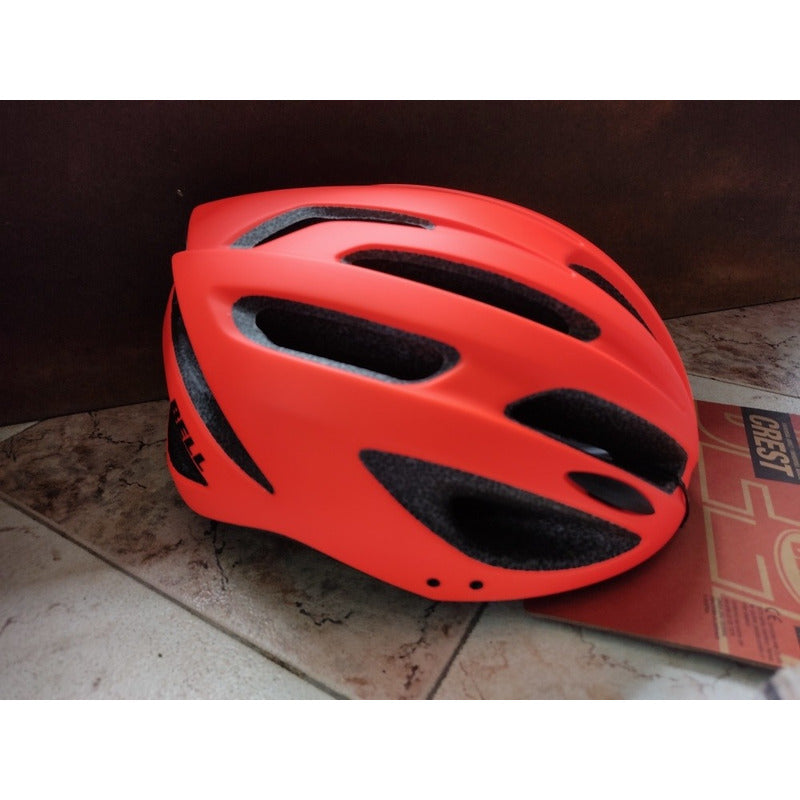 Casco Bell Crest Original Bicicletas De Ruta Mtb + Luz