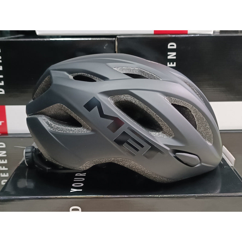 Casco Bicicleta Met Idolo Luz Original Ciclismo Ruta Mtb