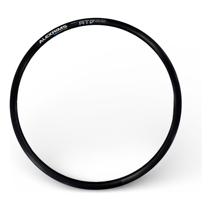 Rin Bicicleta Ruta Alexrims Atd500 Tubeless Freno De Disco Negro