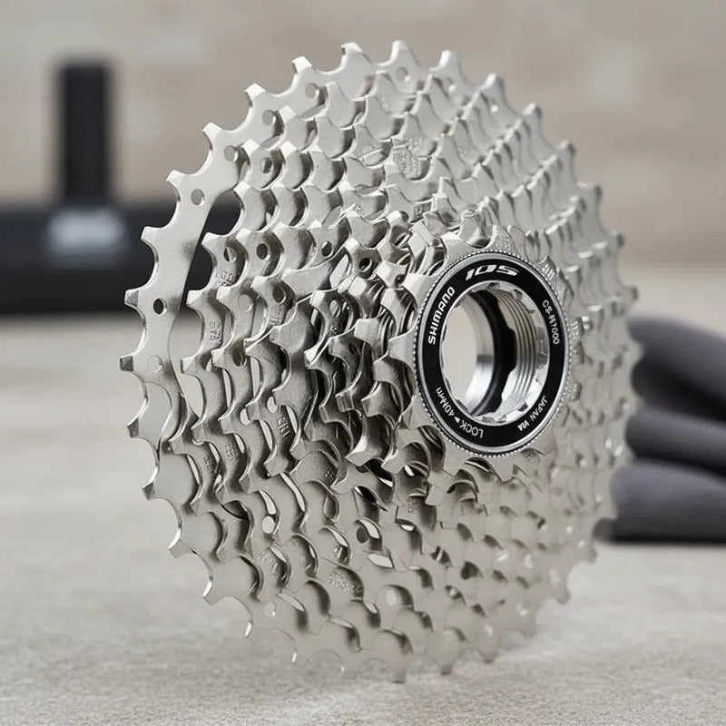 Cassette Pacha + Cadenilla Shimano 11 Velocidades 105 Plateado 11 32
