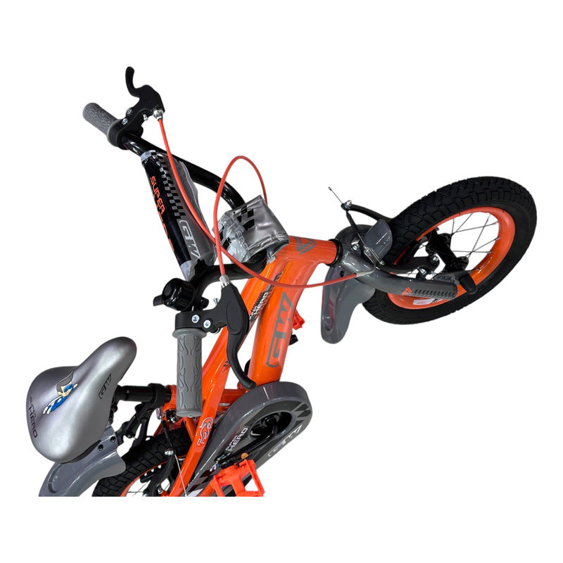 Bicicleta Infantil Gw Super Hero Niño Rin 12