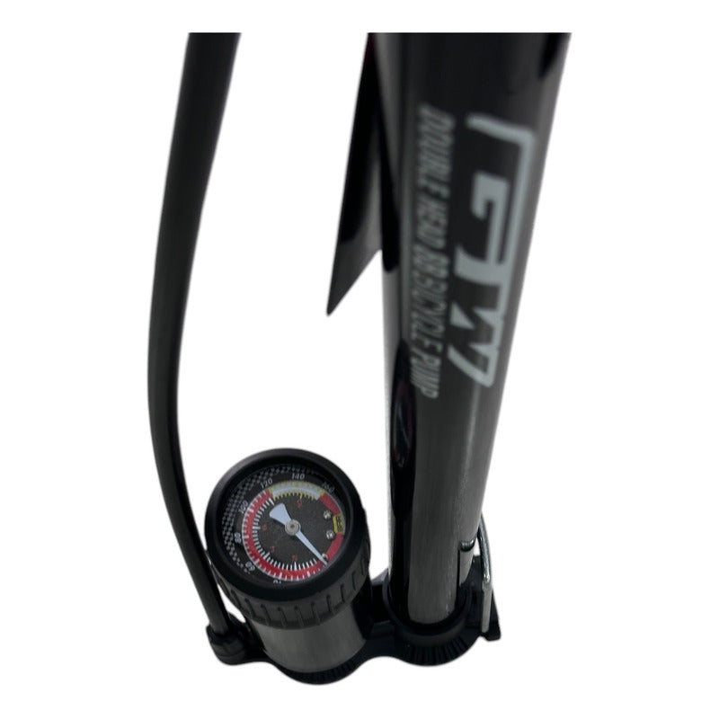 Inflador Aire Gw Original Bicicleta Ruta Mtb 160 Psi  Negro Gw