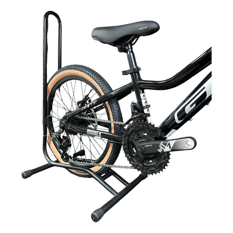 Bicicleta Gw Monkey Rin 20 Aluminio Niño Niña Color Negro Tamaño Del Marco 20