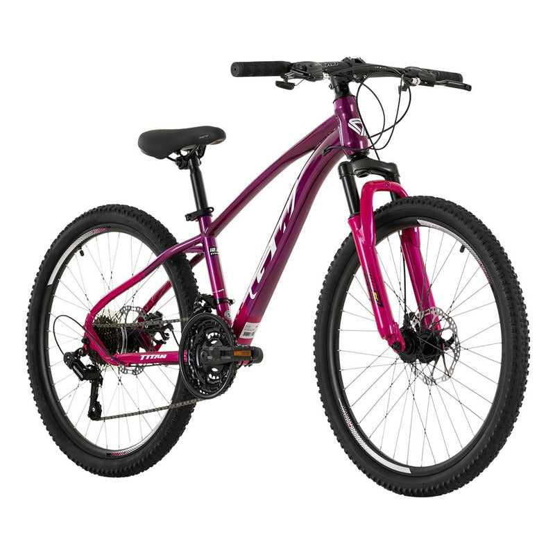 Bicicleta Titan Gw Rin 24 Freno Disco Niña Niño